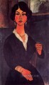 seated algerian almaiisa 1916 Amedeo Modigliani